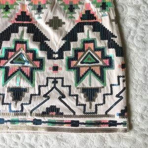 NWT Express Sequined Mini Skirt
